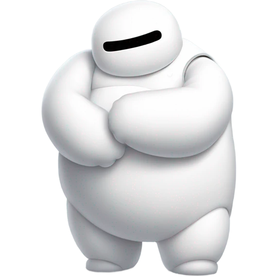 Baymax hug emoji