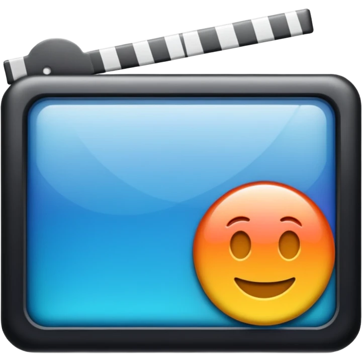 mac os icon physical film cinema emoji
