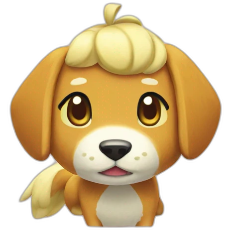 Isabelle animal crossing emoji