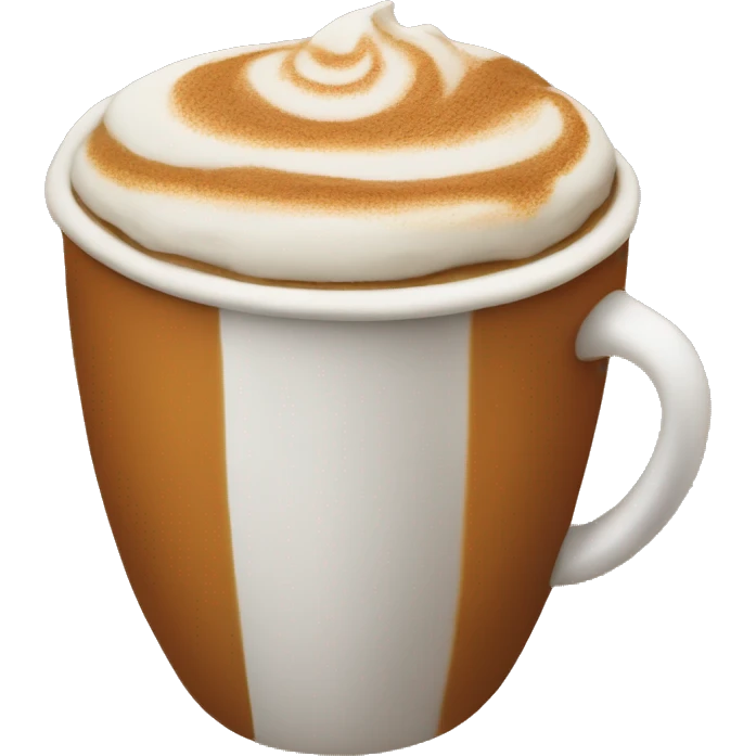 pumpkin spice latte from starbucks emoji