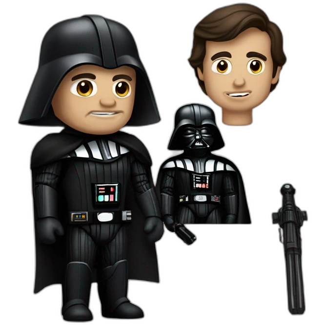 darth vader with jose maria aznar head emoji
