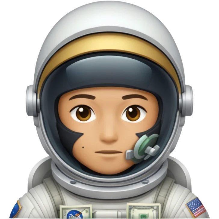 Astronaut ninja cash emoji