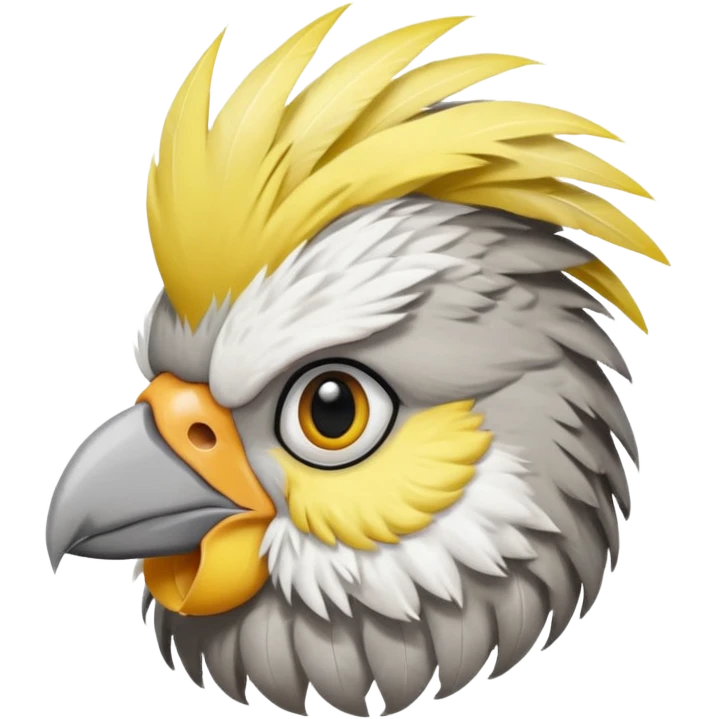 cockatiel bird emoji