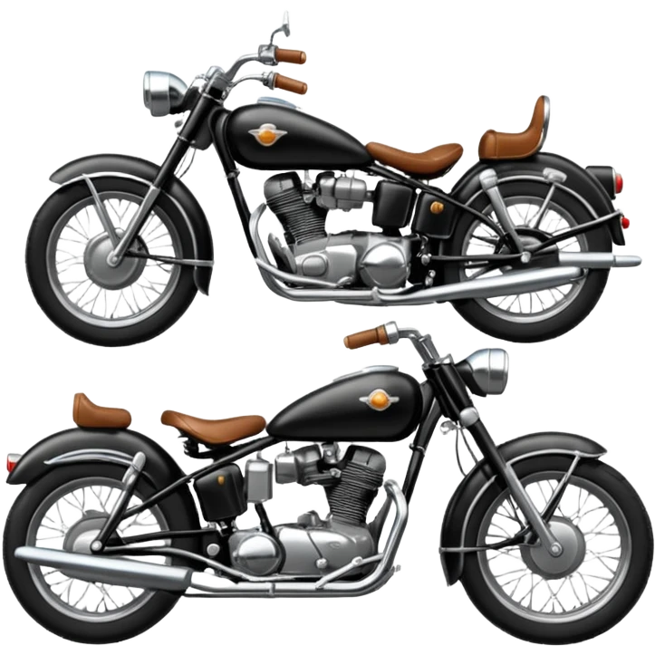 classic cruiser motorcycle emoji