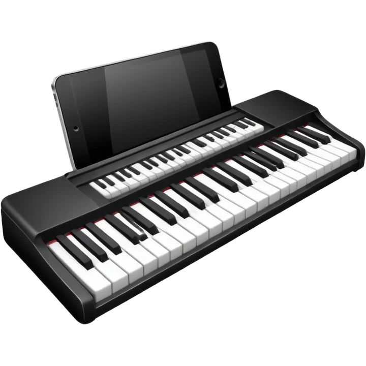 Teclado música básico emoji