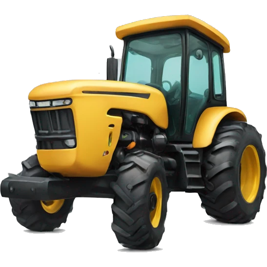 Cat on a Tractor emoji
