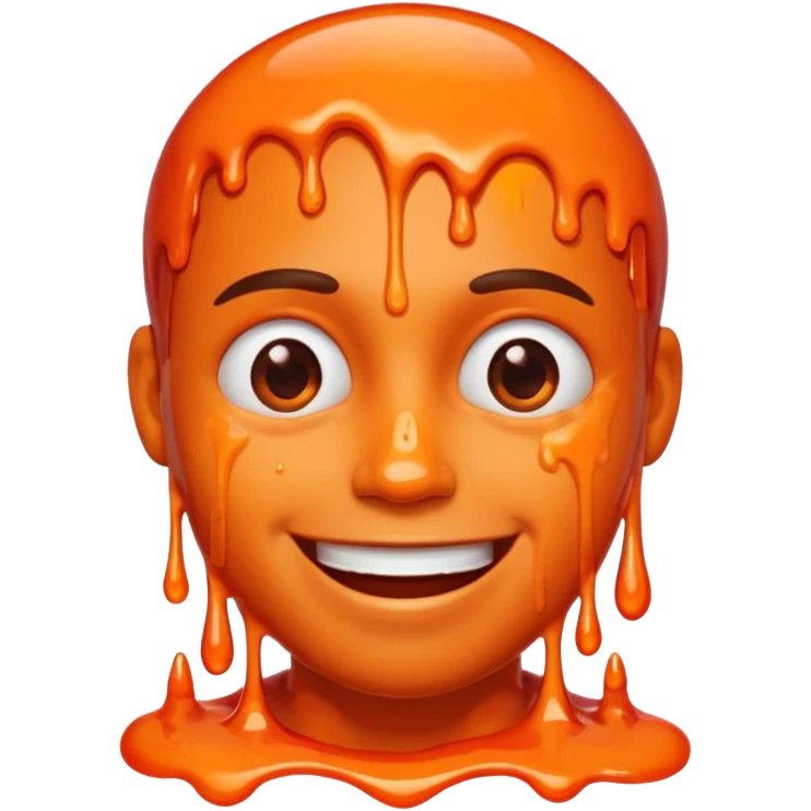 Guy Melting in love emoji