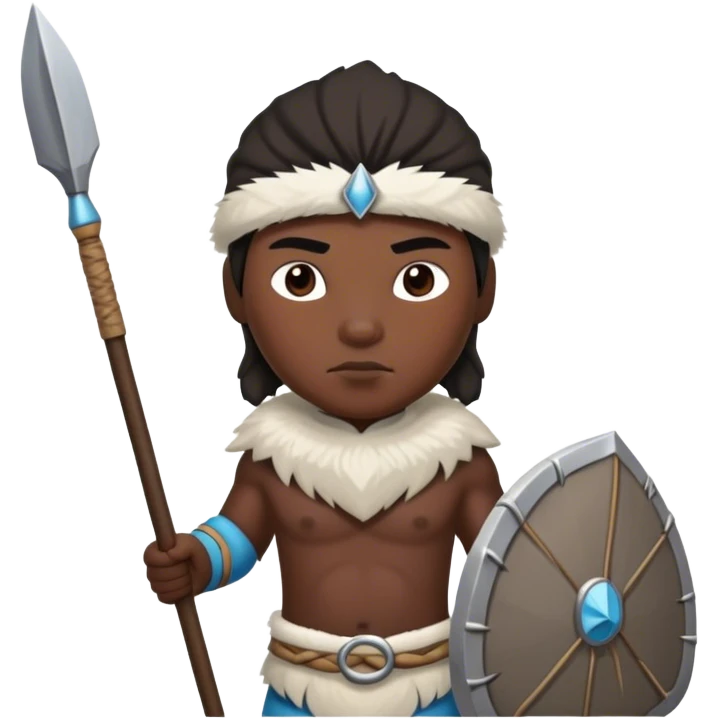 inuit with Spear emoji