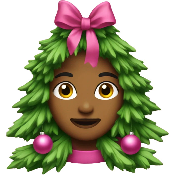 Pink Christmas  emoji