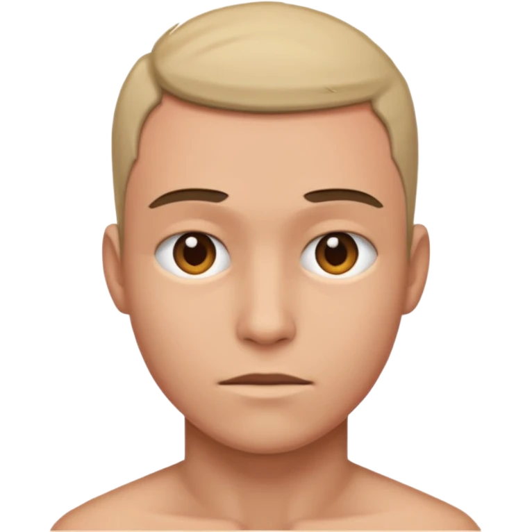 Person with head cut off emoji