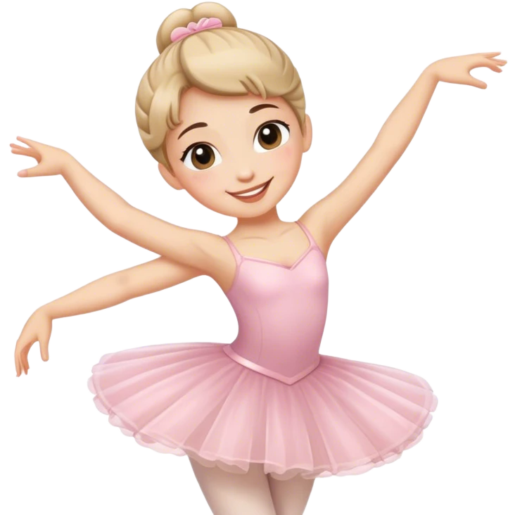 Bellerina cute laughs emoji
