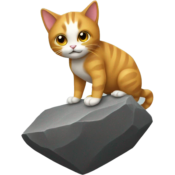 cat bouldering emoji