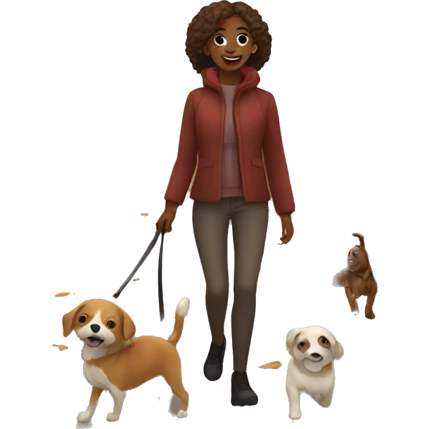 Autumn walk evening emoji