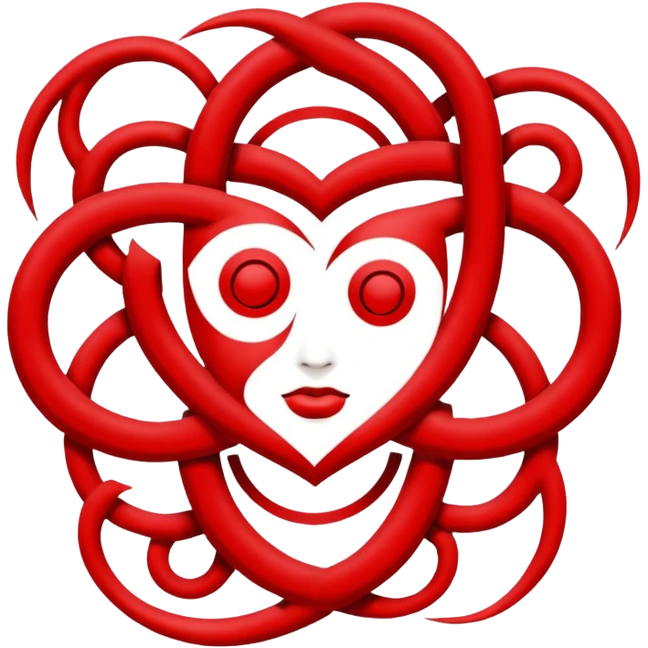 Gaara's sign in Naruto that means love emoji