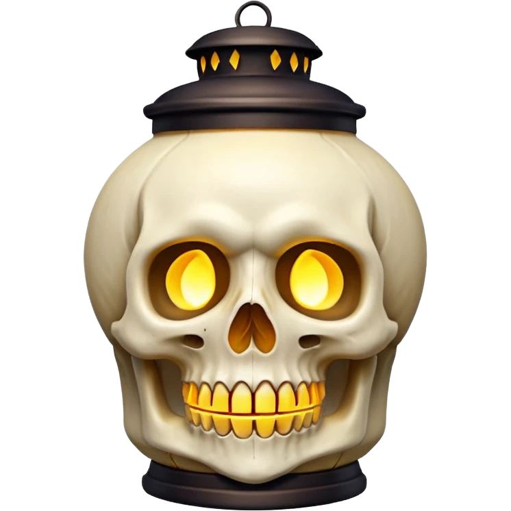 Skull Lantern emoji