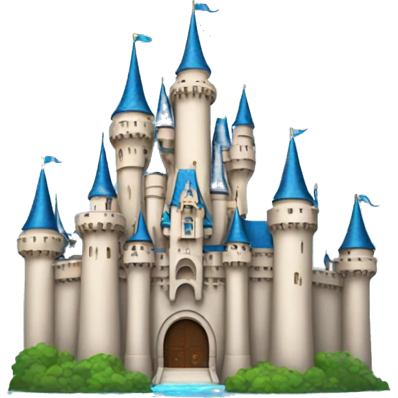 Disney castle  emoji