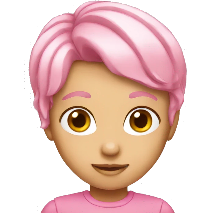 Pink emoji