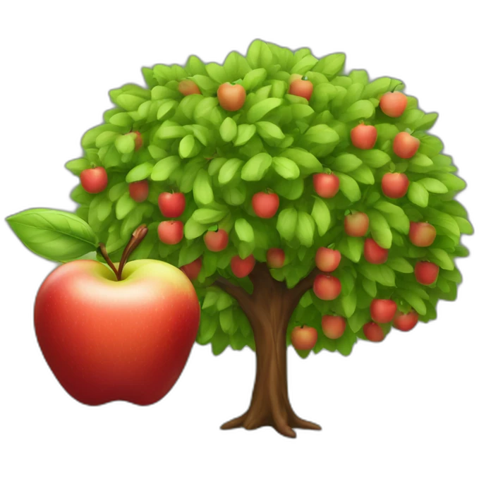 bibleadam and apple tree emoji