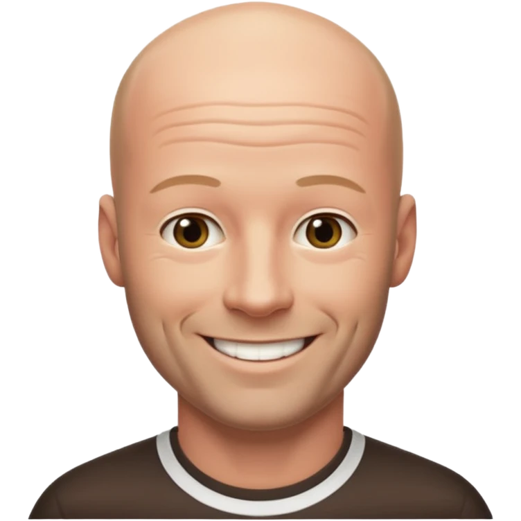 Alan Shearer bald emoji