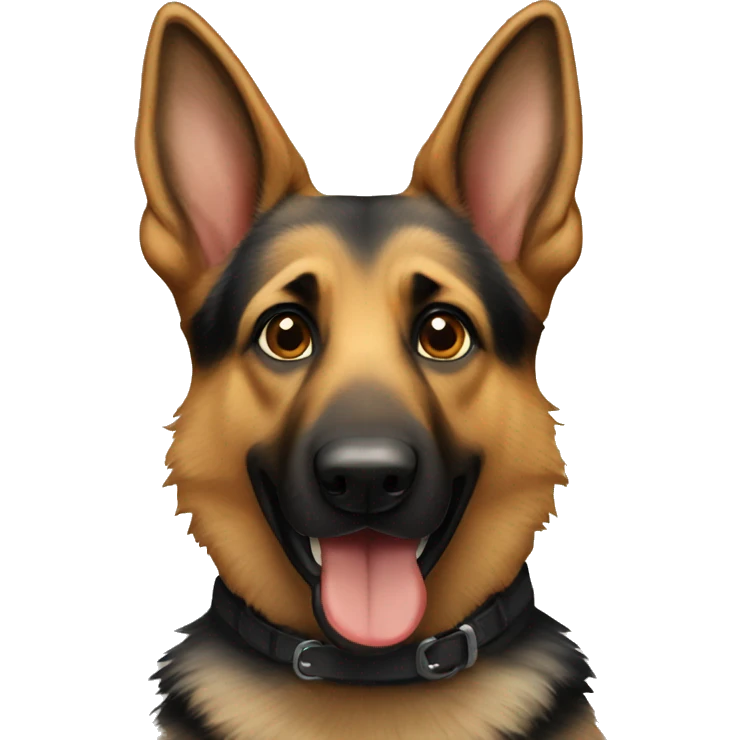 German shepherd  emoji