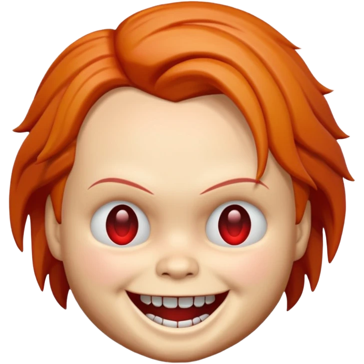 Un emojin de chuky emoji