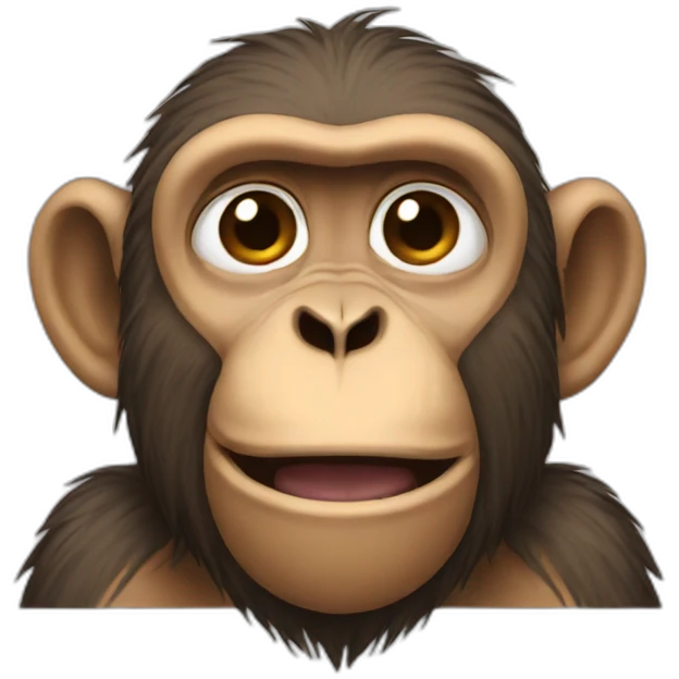 Monkey cry emoji