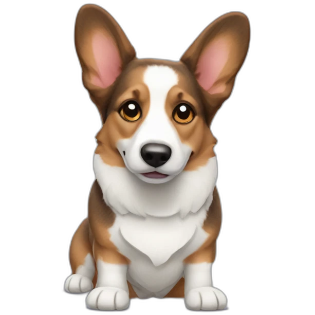 Cardigan welsh corgi emoji