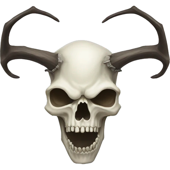 Wendigo Skull emoji