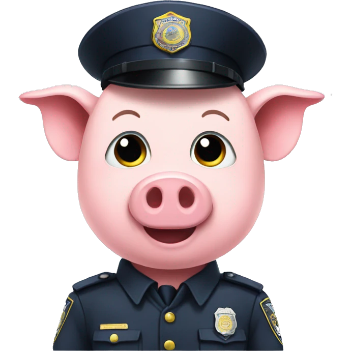 pig policeman  emoji
