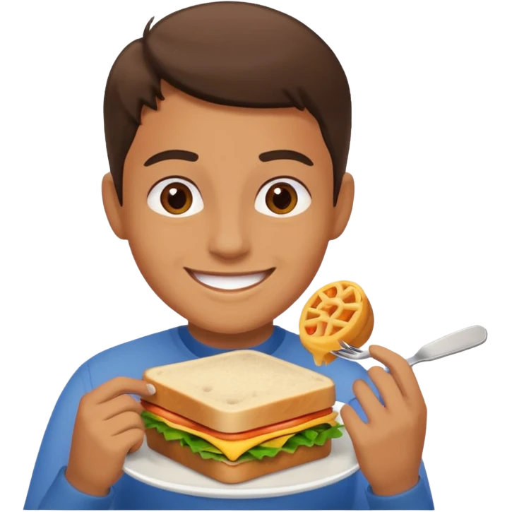 lunch time emotion simply emoji