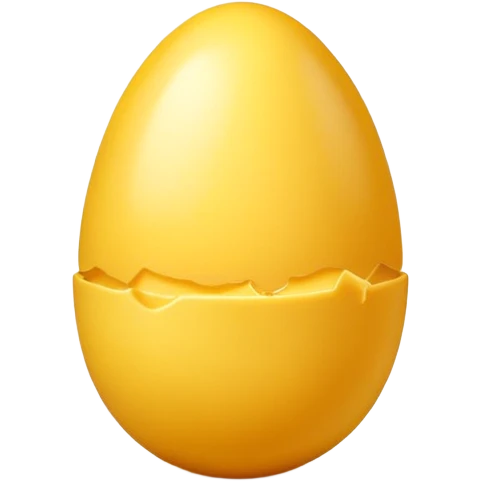 butter easter egg emoji