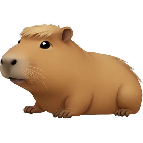 Capybara ￼ emoji