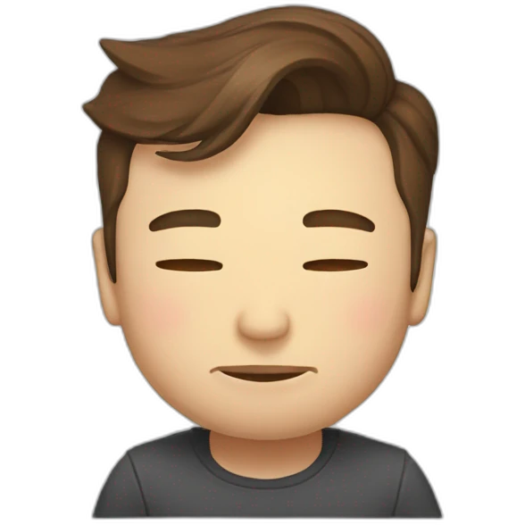 Elon musk sleep emoji
