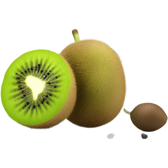 3d kiwi fruit emoji