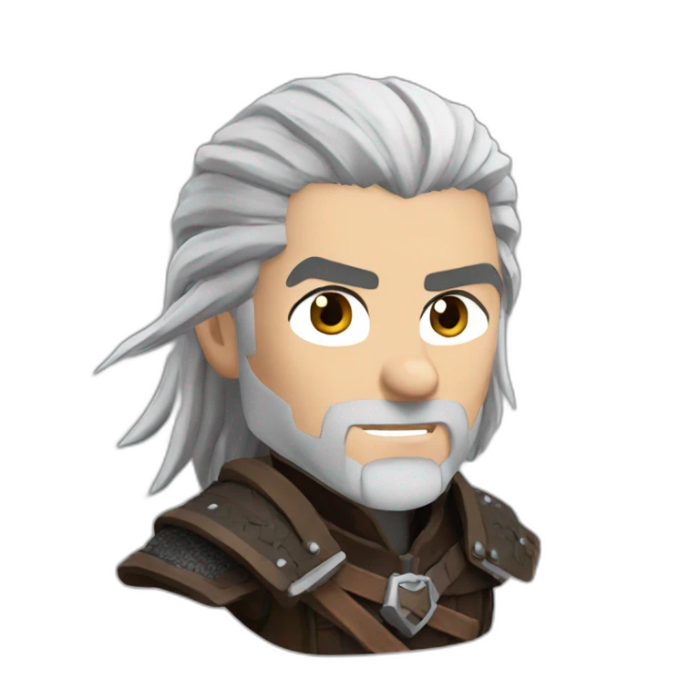 Geralt of Rivia emoji