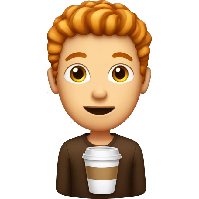 Ginger coffee  emoji