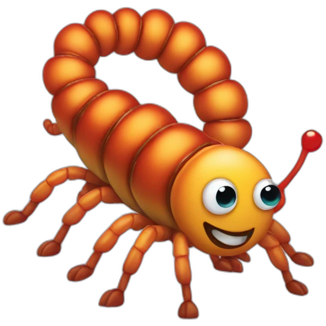 Sassy Centipede emoji