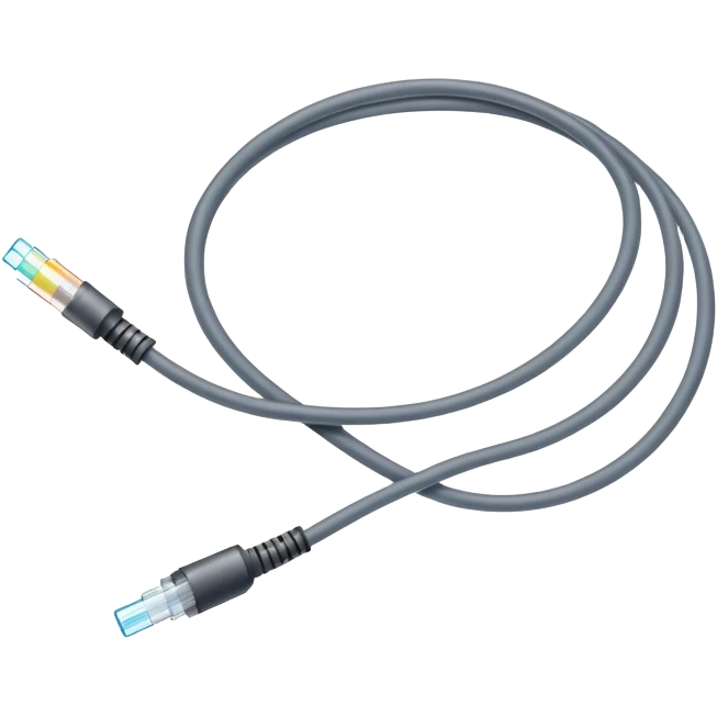 Fiber optic wire emoji