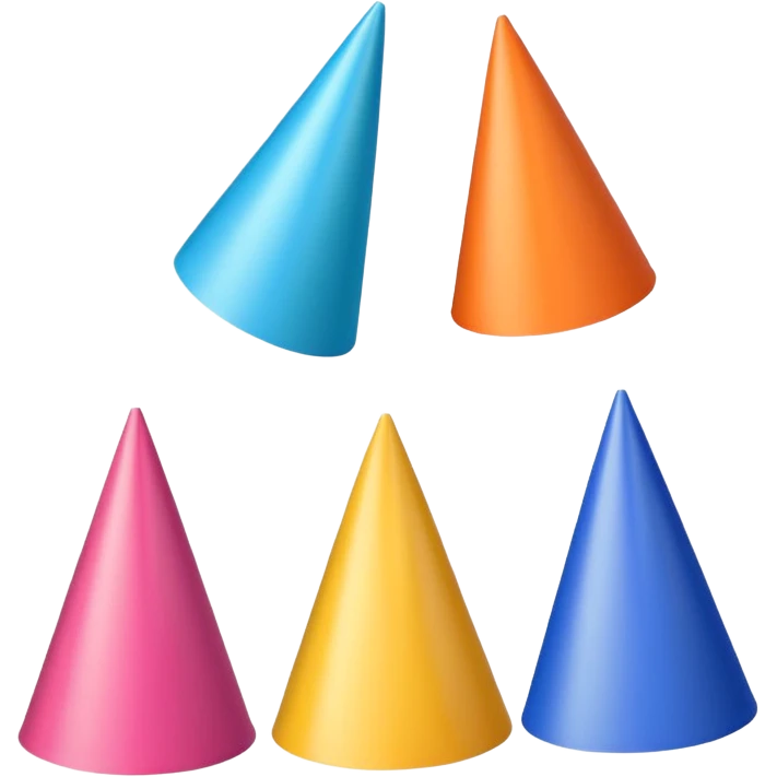 accessoires de fete emoji