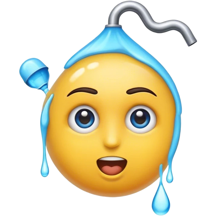 emojis d'un plombier qui me regarde dans les yeux emoji