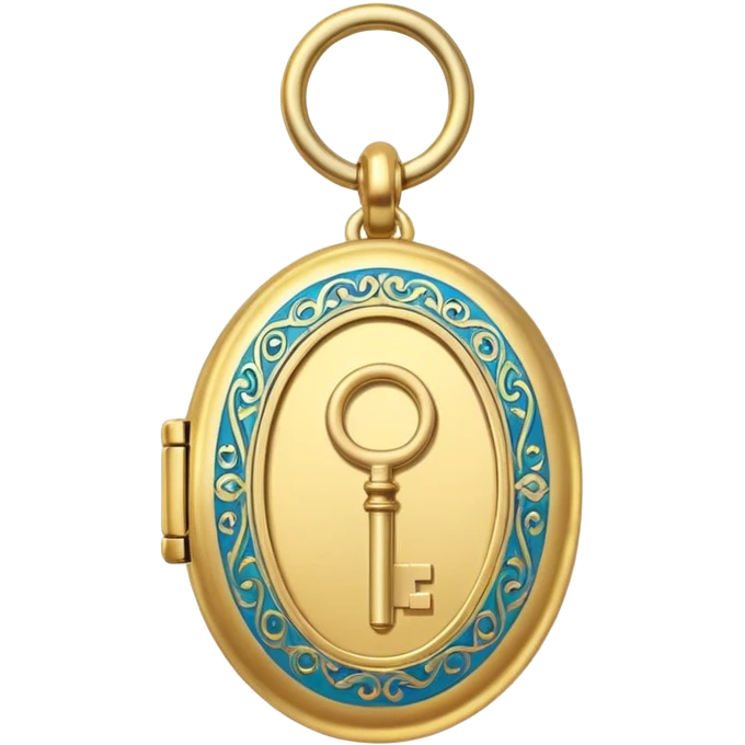 Tiny Key Locket
 emoji