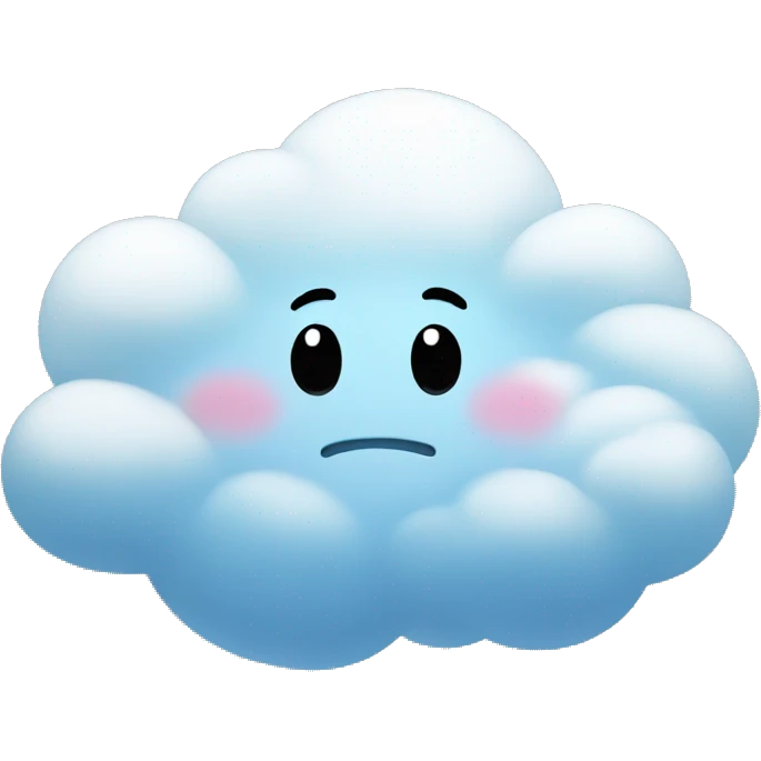 happy cloud emoji