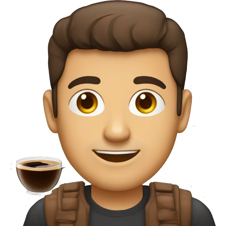 Kahverengi saçlı ve kahverengi gözlü,siyah gözlüklü kız.Kısa dalgalı saçlı. emoji