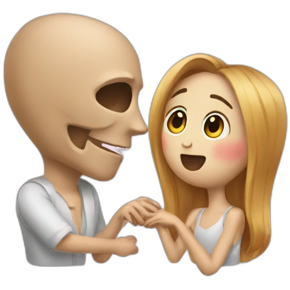 Mort amoureux emoji