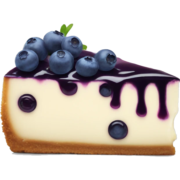 Blueberry Cheesecake  emoji