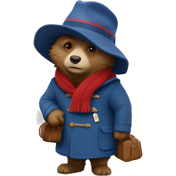 Paddington in Moscow emoji