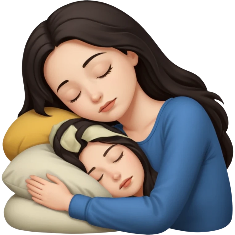 woman sleeping emoji