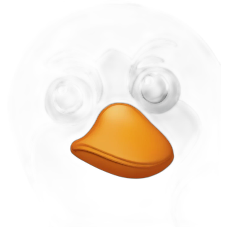 Penguin with GG text on top right emoji