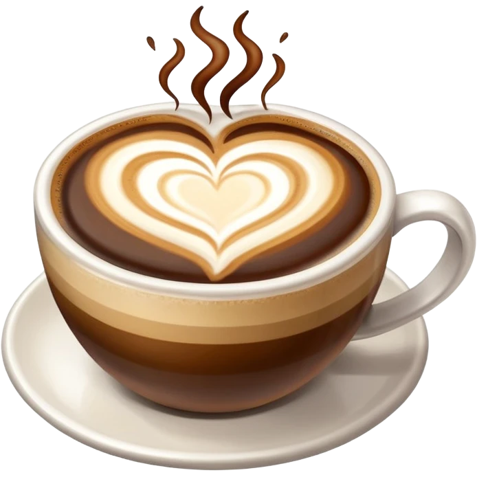 corazón cafe emoji
