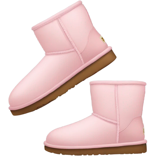 light pink uggs emoji